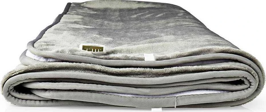Nedis PEBL130CWT2 koc elektrinis 120 W Pilka, Baltas Polar, Poliesteris