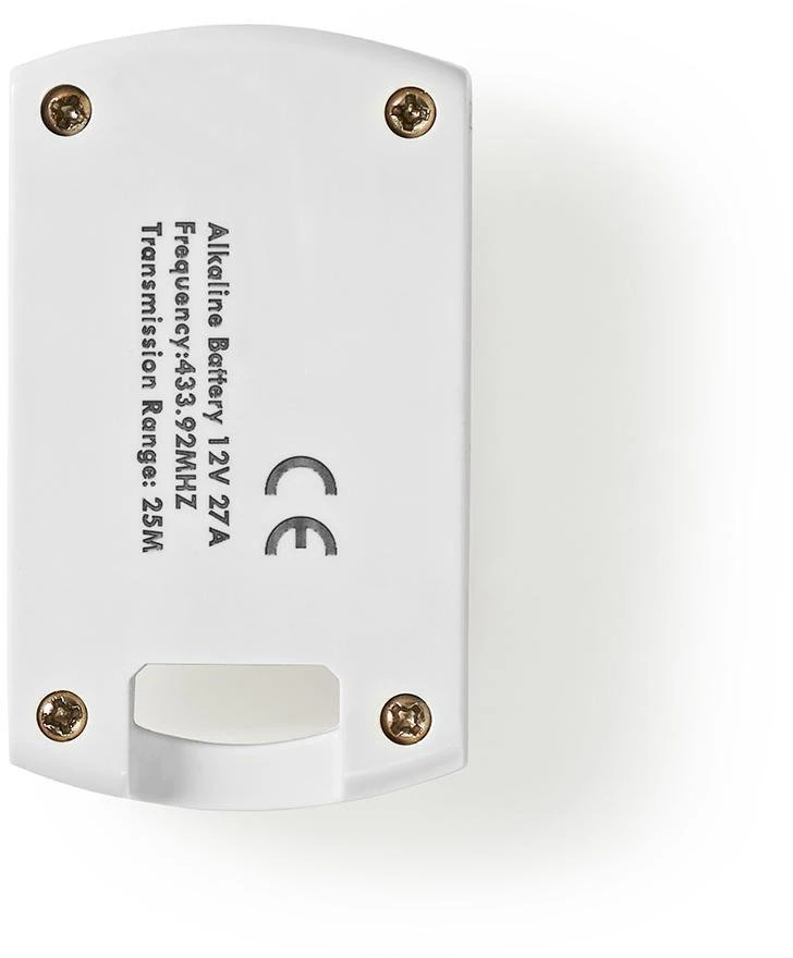 Nedis RFRC220WT nuotolinio valdymo pultas RF belaidis universalus paspauskite mygtukus