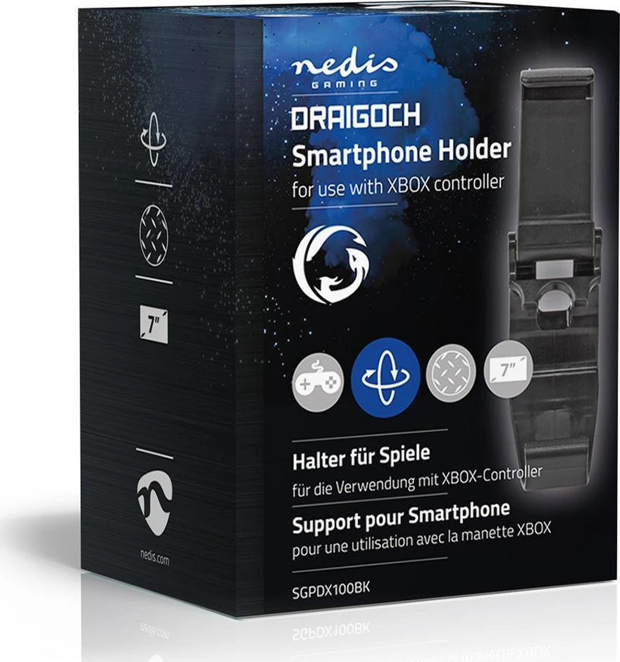Nedis Laikiklis Pasywny do telefonu/smartfona SGPDX100BK Juodas