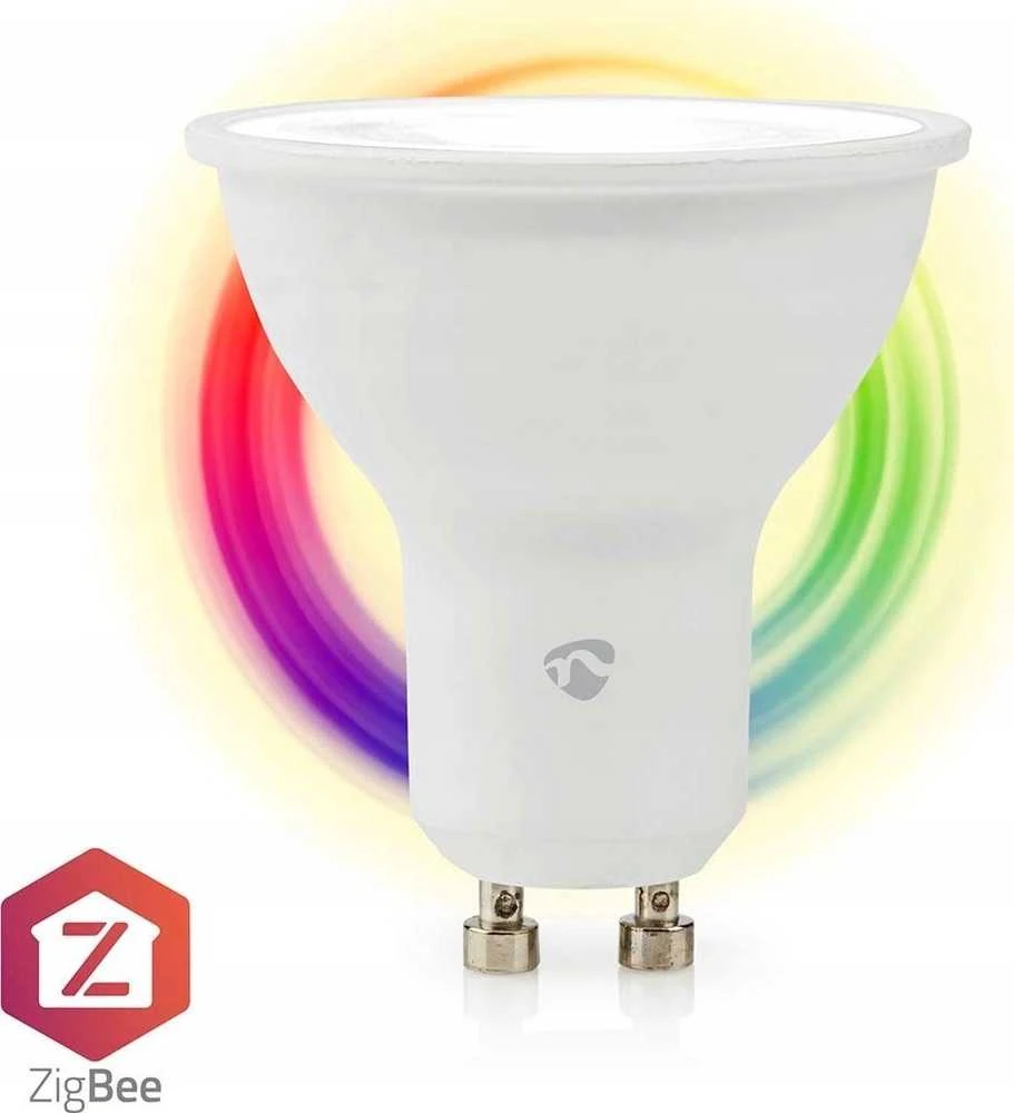 Nedis SmartLife Full Colour, 45 W, GU10, 345 lm, 15000 h, Baltas