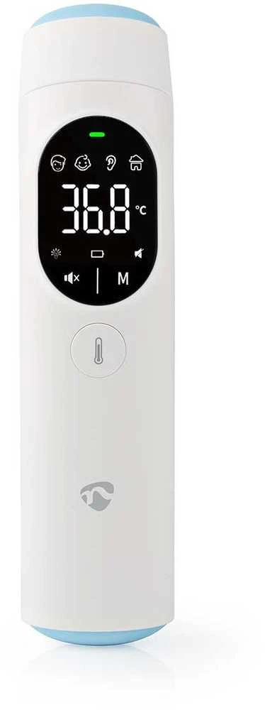„Nedis“ termometras „Nedis SmartLife“ infraraudonųjų spindulių termometras su LED ekranu, skirtas ausims / kaktai, „Baltas“