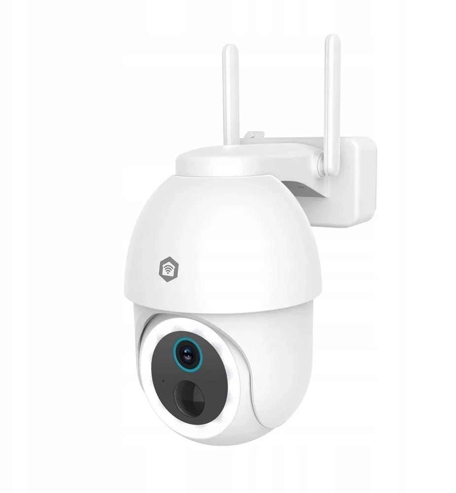 Nedis „SmartLife“ IP kamera su dviguba jungtimi | „Spotlight“ | 3MP „Full HD 1296p“ | Pakreipimo kampu | IP65