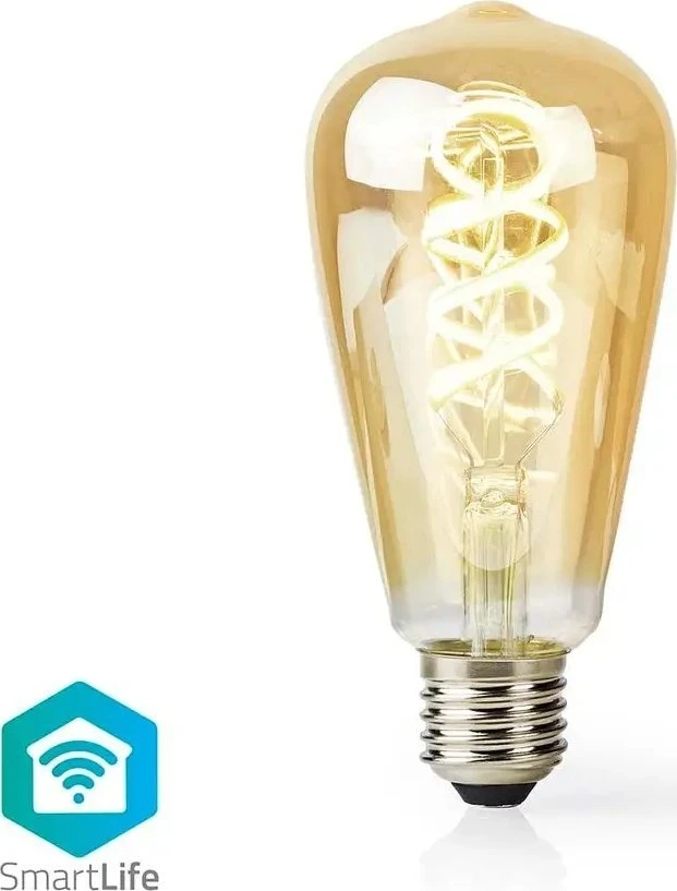 Nedis SmartLife lampa LED Zimna balta, Ciepła balta 4,9 W E27 G