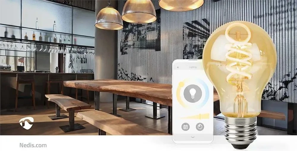 Nedis SmartLife LED lempa Šalta balta, Šiltai balta 4,9 W E27 G