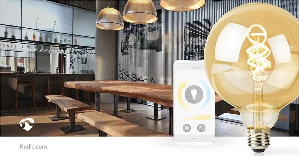 Nedis SmartLife LED lempa Šalta balta, Šiltai balta 4,9 W E27 G