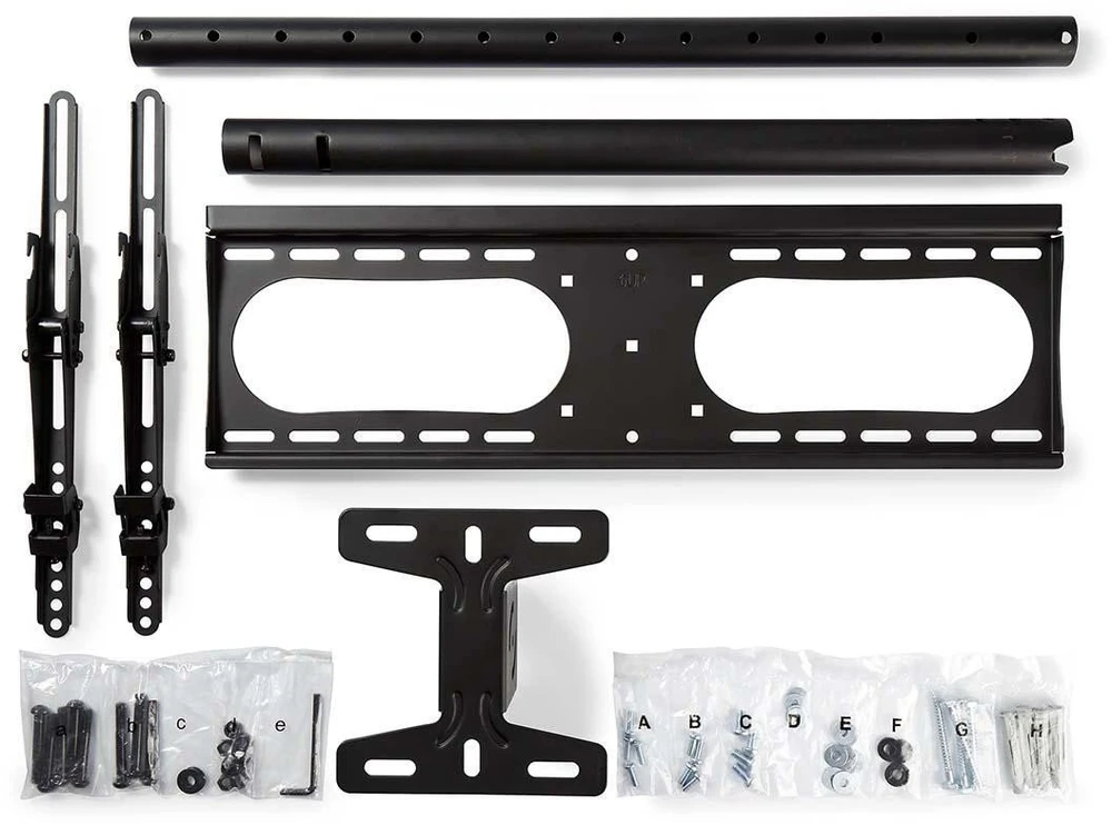 Nedis TVCM1350BK televizoriaus laikiklis 165,1 cm (65") Juodas