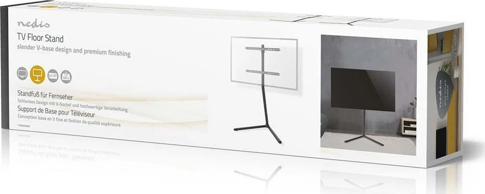 Nedis TVSM5250BK televizoriaus laikiklis 177,8 cm (70") Juodas