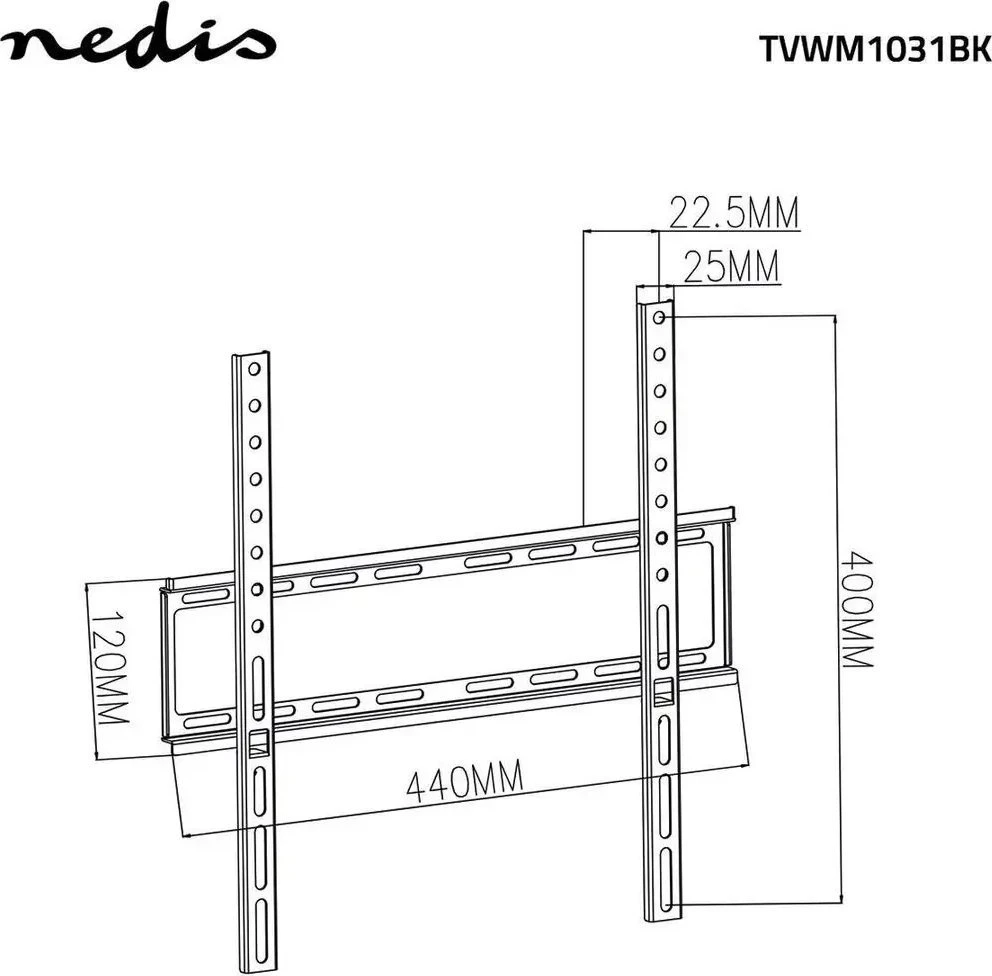 Laikiklis Nedis TVWM1031BK