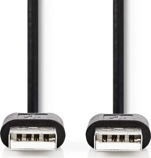 Nedis USB-A – USB-A USB laidas 3 m juodas (CCGT60000BK30)