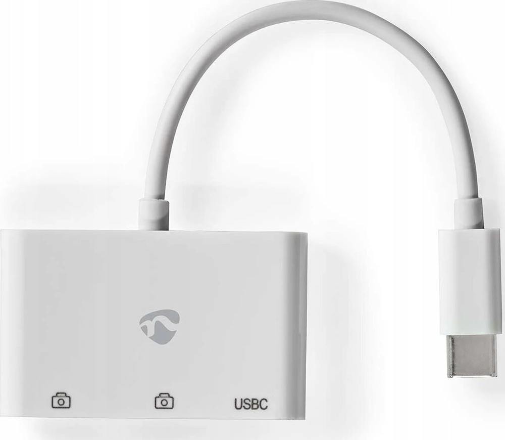 Nedis USB šakotuvas 1 x USB-C™ 1 x USB-C™ – 2 x USB 2.0 A, 3 prievadų prievadas (-ai), maitinamas per USB