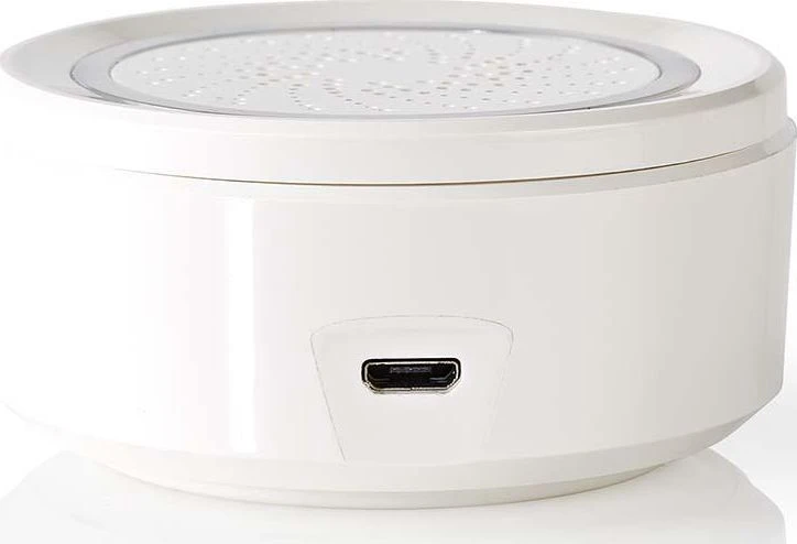 Nedis WLAN Smart Siren (WIFISI10CWT) - aliarmas arba akustinis įspėjimo signalas, 85 dB