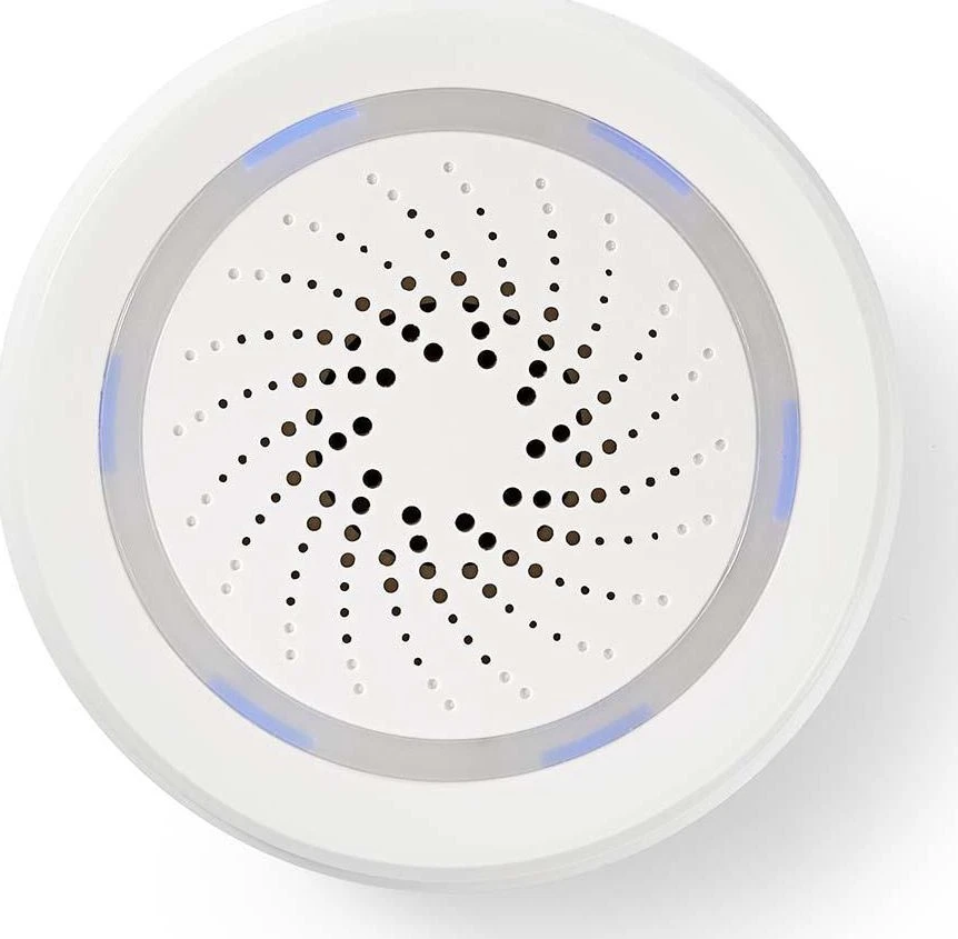 Nedis WLAN Smart Siren (WIFISI10CWT) - aliarmas arba akustinis įspėjimo signalas, 85 dB