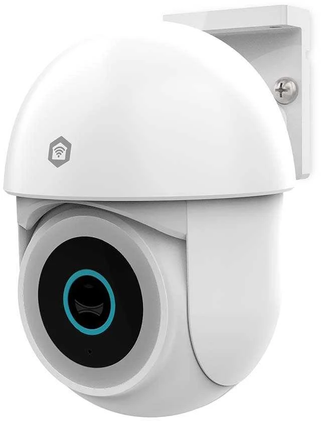 „Nedis Smartlife Wifi“ lauko kamera, IP65 judesio jutiklis, naktinio matymo funkcija, „Balta“