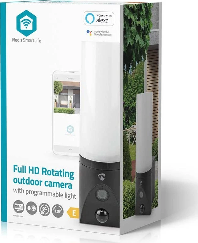Nedis „SmartLife“ kameros modelis WIFICOL20BK, lauko, „Wi-Fi“