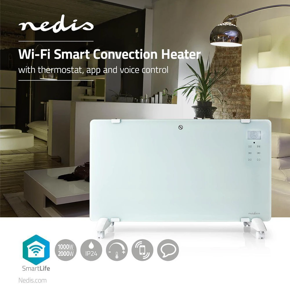Nedis WIFIHTPL20FWT balta