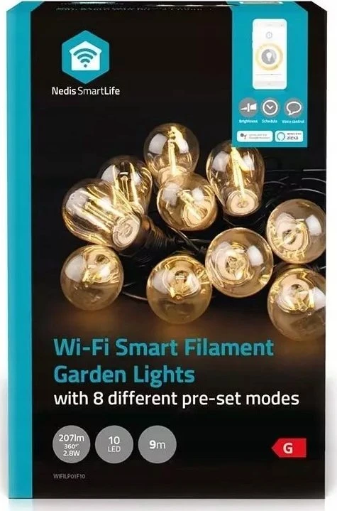 Nedis WIFILP01F10 Smartlife dekoratyvinė lempa