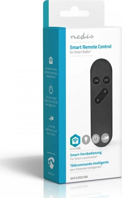 „Nedis SmartLife WIFILR001BK“ nuotolinio valdymo pultas su „Wi-Fi“