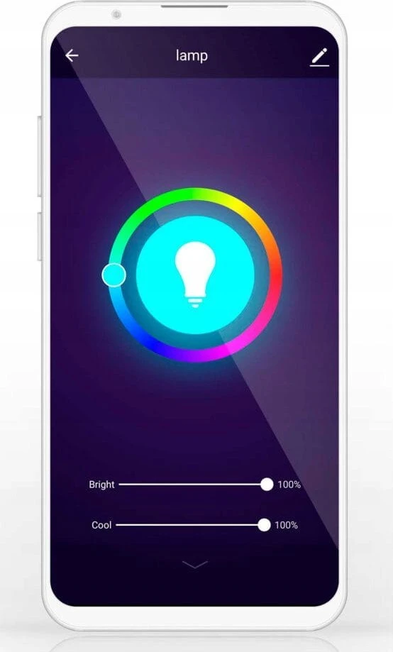 Nedis SmartLife visos spalvos LED lemputė | WiFi | E27 | 806lm | 9 W | RGB / nuo šiltos iki šaltos baltos spalvos