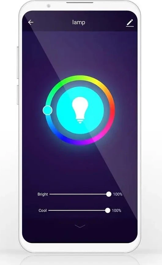 Nedis SmartLife visos spalvos LED lemputė | WiFi | E27 | 806lm | 9 W | RGB / nuo šiltos iki šaltos baltos spalvos