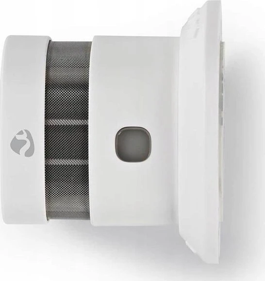 Nedis Išmanusis ZigBee TUYA dūmų jutiklis su sirena 85dB, CR123A, baltas