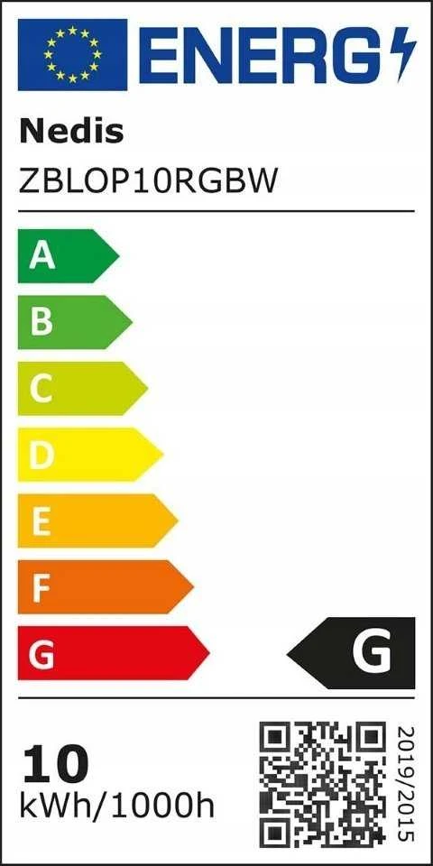 Nedis ZBLOP10RGBW Smartlife RGB Zigbee 3.0 10 + 4 W lauko šviestuvas