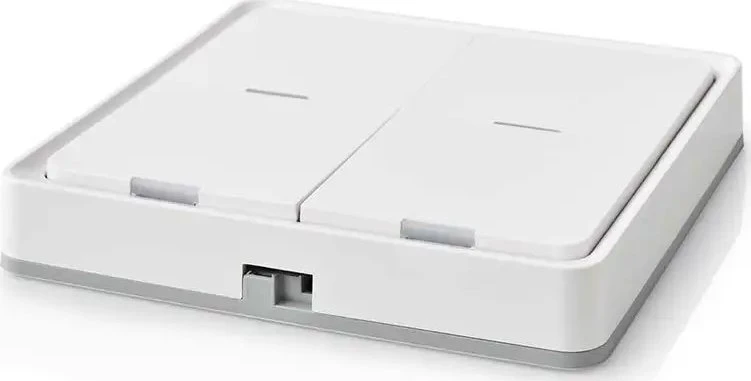 Nedis Išmanusis Zigbee SmartLife belaidis sieninis jungiklis, programuojamas, 12 funkcijų, CR2430, baltas