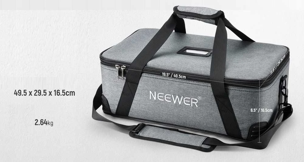 Neewer Fotografijos įrangos krepšys studijinei apšvietimo įrangai – lempoms Vision 4 / ML300 / CB60 / PB5