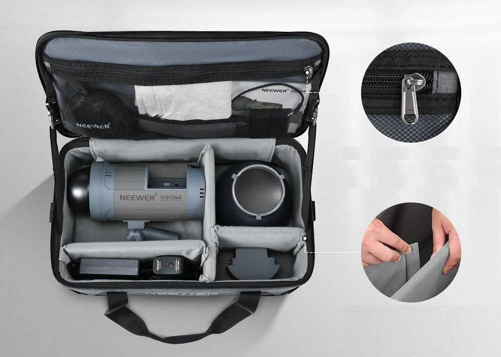 Neewer Fotografijos įrangos krepšys studijinei apšvietimo įrangai – lempoms Vision 4 / ML300 / CB60 / PB5