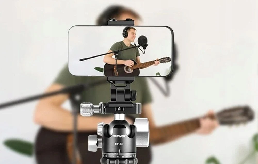„Neewer Neweer SP-02“ greito atlaisvinimo „Arca“ telefono adapterio laikiklis