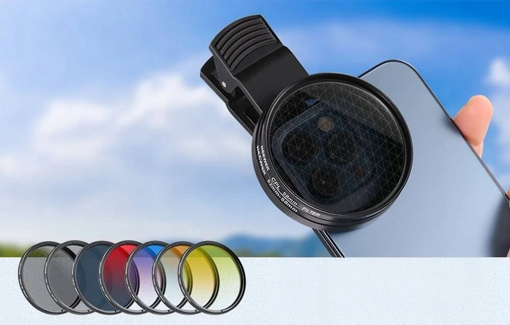„Neewer“ 58 mm išmaniųjų telefonų filtrų rinkinys