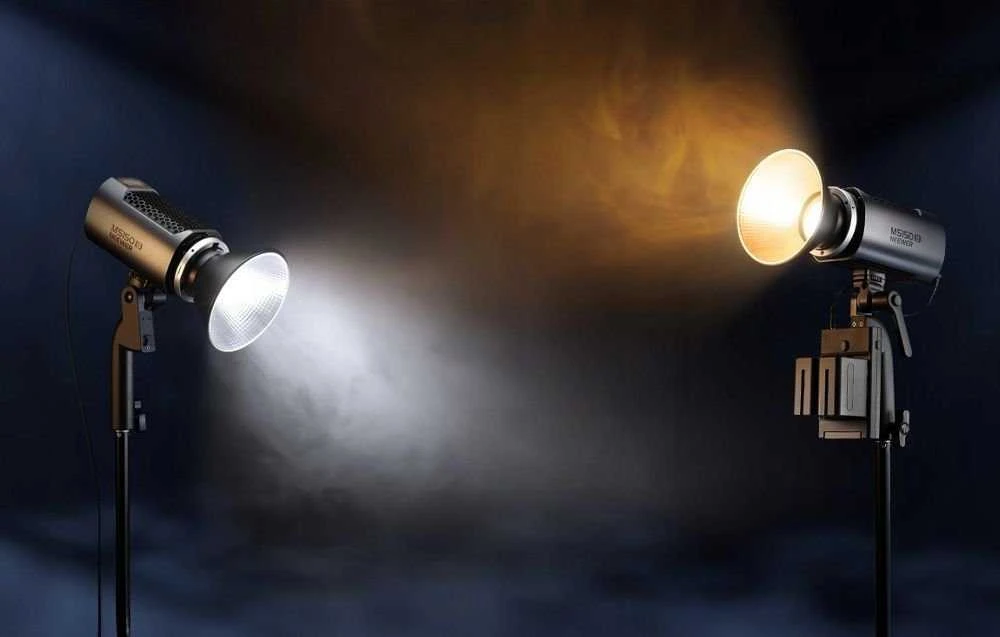 „Neewer“ studijos apšvietimo vaizdo LED lempa, 130 W, „Bluetooth“, dvispalvė / Ms150b