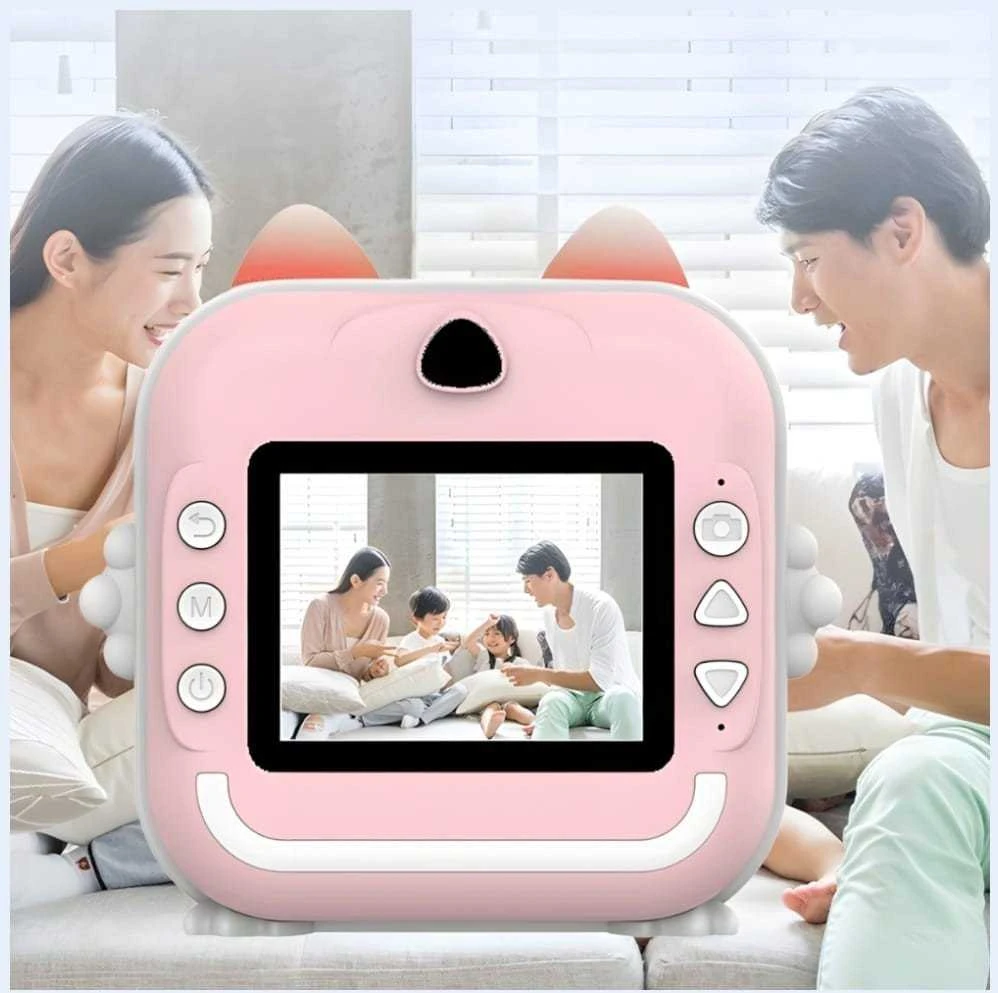Instant camera for children MajesticLine rožinės spalvos