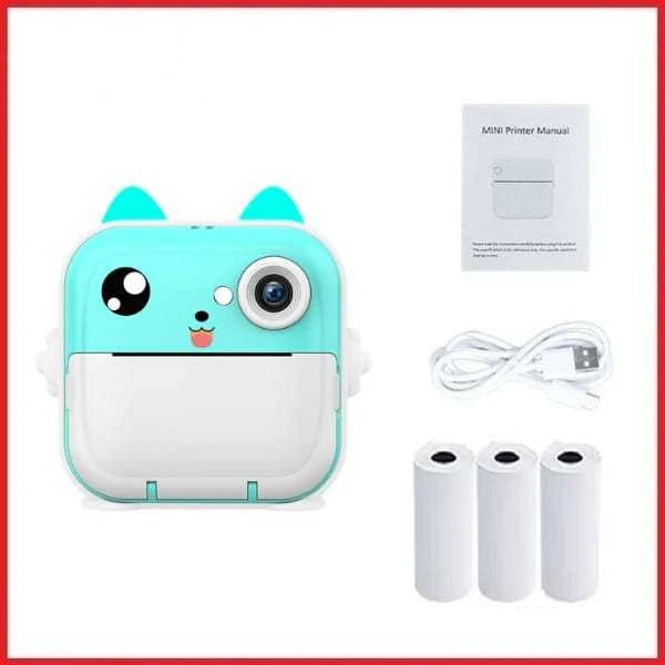 Instant camera for children MajesticLine rožinės spalvos