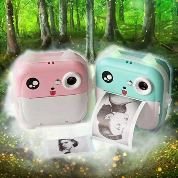 Instant camera for children MajesticLine mėlynas
