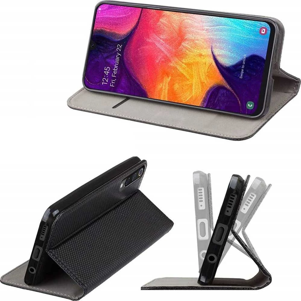 TFO Išmanusis magnetinis dėklas Samsung Galaxy A35 5G, juodas