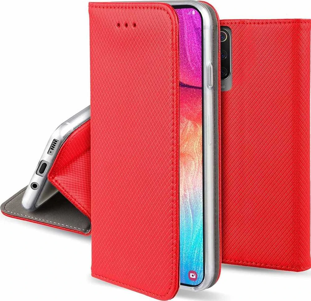 Dėklas Oem SMART CASE Book skirtas Xiaomi Redmi Note 12S red