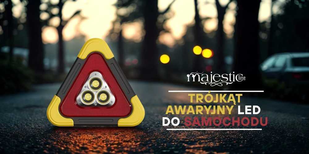 „MajesticLine“ LED avarinis trikampis automobiliui