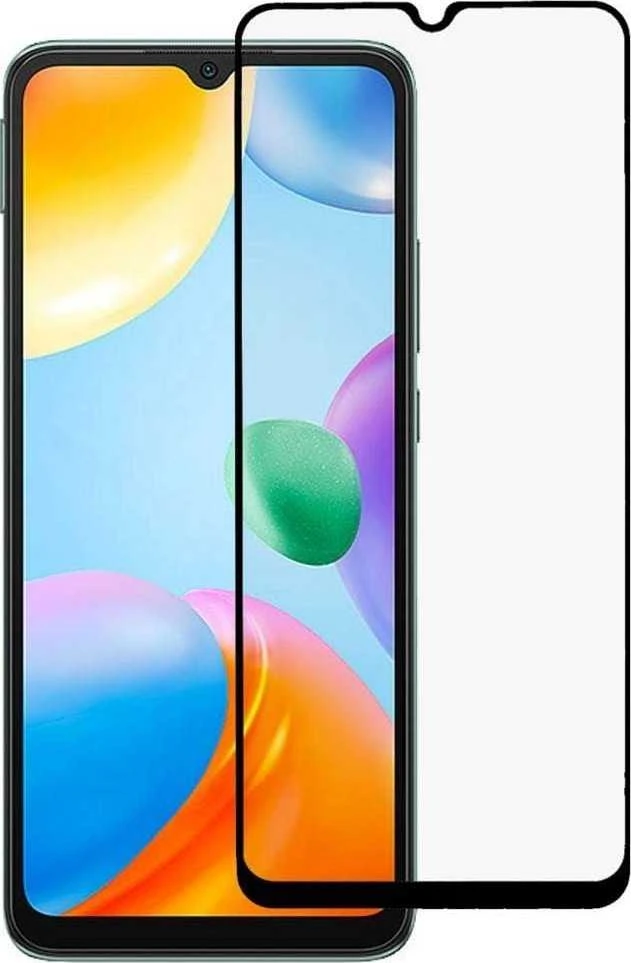 Reach LCD apsauginis stikliukas 9H 5D Xiaomi Redmi 10C/Poco C40 juodas