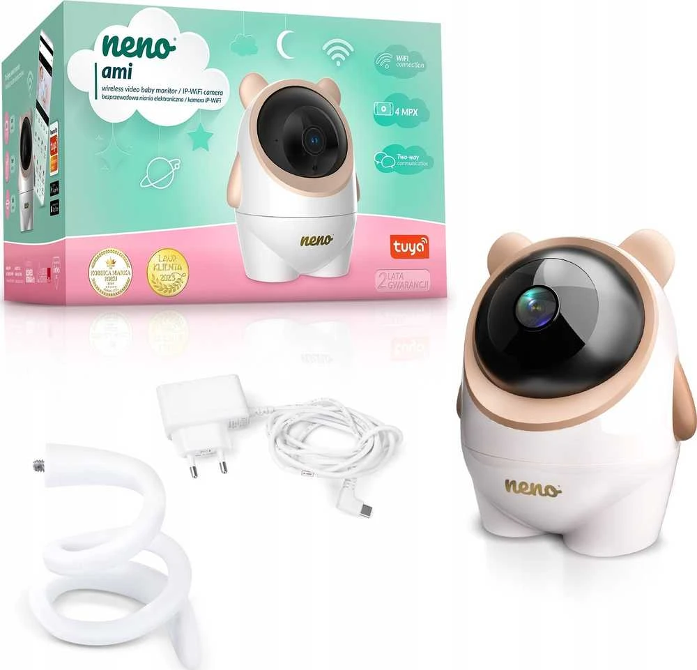 NENO AMI professional IP-Wi-Fi video baby monitorius