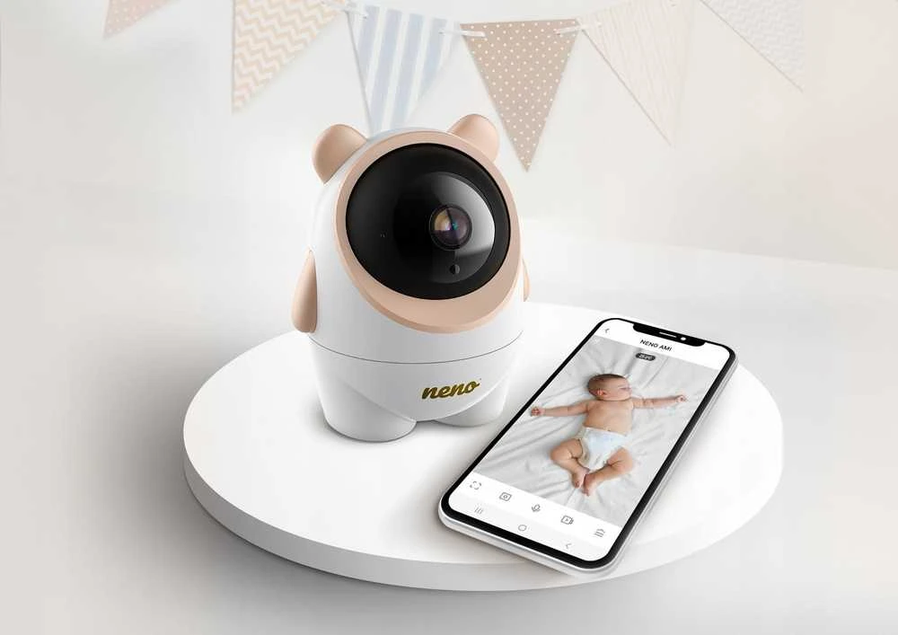 NENO AMI professional IP-Wi-Fi video baby monitorius