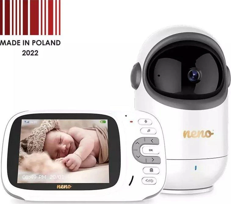 Neno Berkano – elektroninis kūdikių monitorius su belaidžiu imtuvu