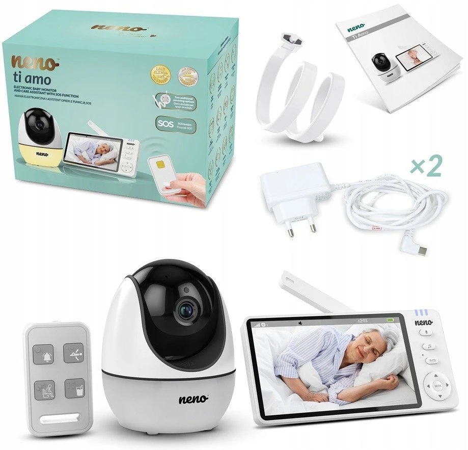 Neno Ti Amo – elektroninė auklė ir priežiūros asistentė su SOS funkcija