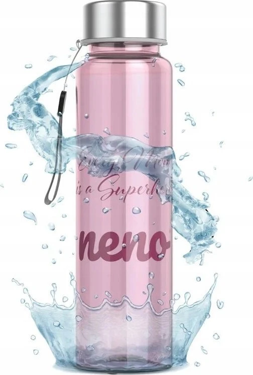 NENO buteliukas su rankena 500ml Every Mom rožinis Neno