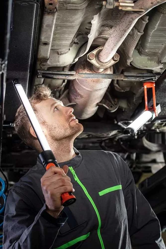 Neo Tools Lampa Įkraunamas dirbtuvių šviestuvas, 2 x 350 lm, sulankstomas, SMD