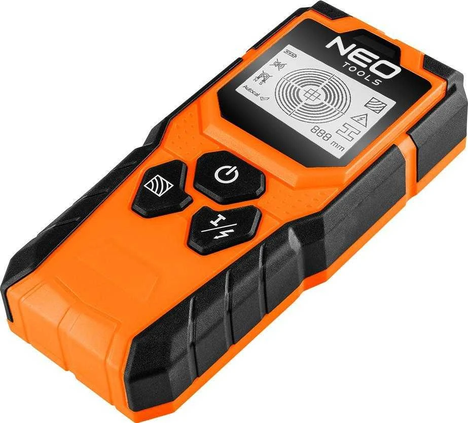 Neo Tools Laidų ieškiklis NEO 75-250 3 in 1: metalo, laidų ir medienos detektorius