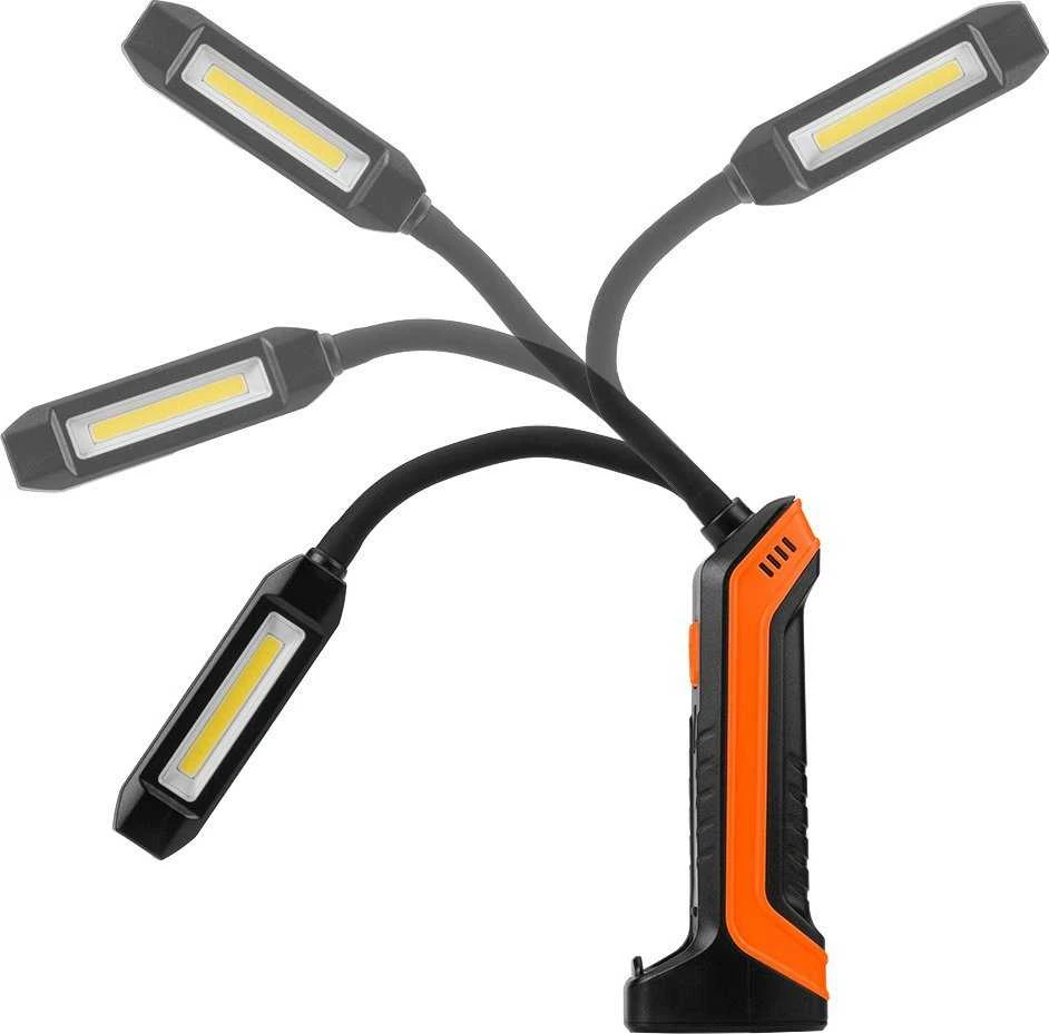 Neo Tools Lampa Įkraunamas dirbtuvių šviestuvas 400 lm COB + žibintuvėlis