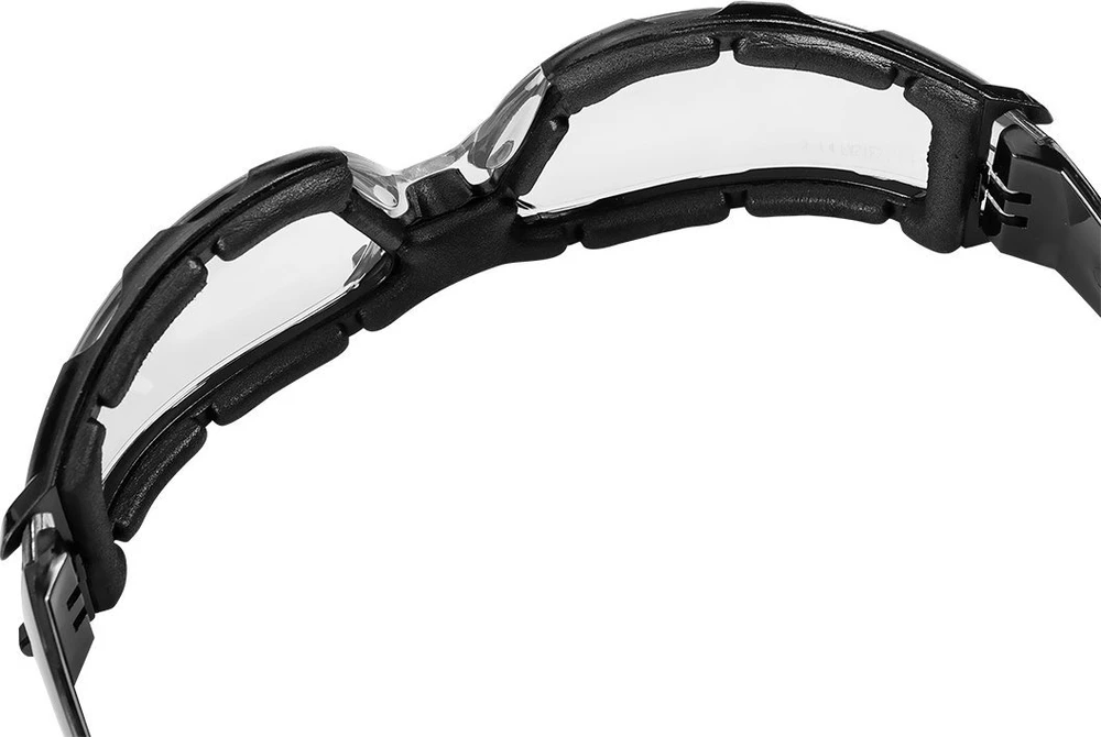 Okulary Akiniai Apsauginiai akiniai su putplasčio įdėklu, balti lęšiai, FT atsparumo klasė