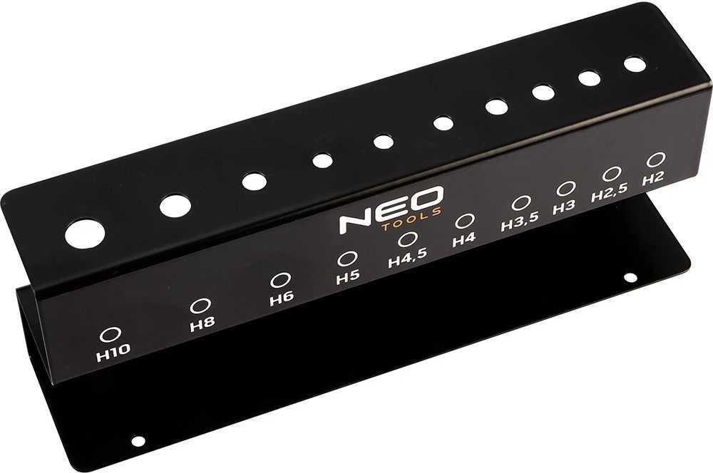 Neo Tools Klucze Smeigtukų raktai 2-10 mm, 10 vnt. rinkinys lentynėlėje
