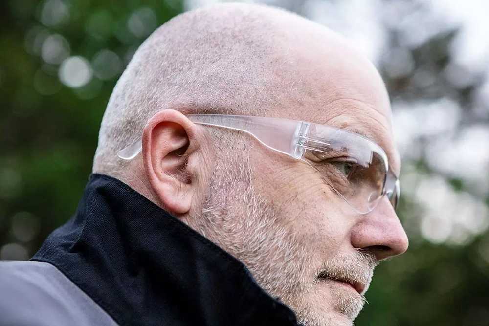 Okulary Akiniai Apsauginiai akiniai, balti lęšiai, F atsparumo klasė