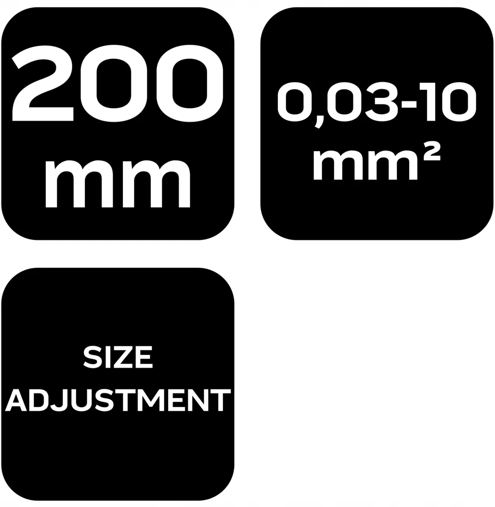 Automatyczny Automatinis vielos nuėmiklis 0,03–10,0 mm